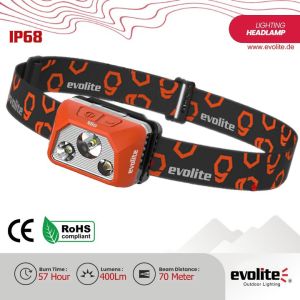 Evolite Mio 400 Lm IP68 Kafa Lambası