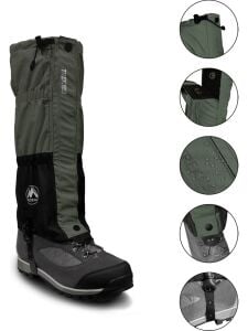 Mudemu Trekking Power Yürüyüş Tozluğu - Haki