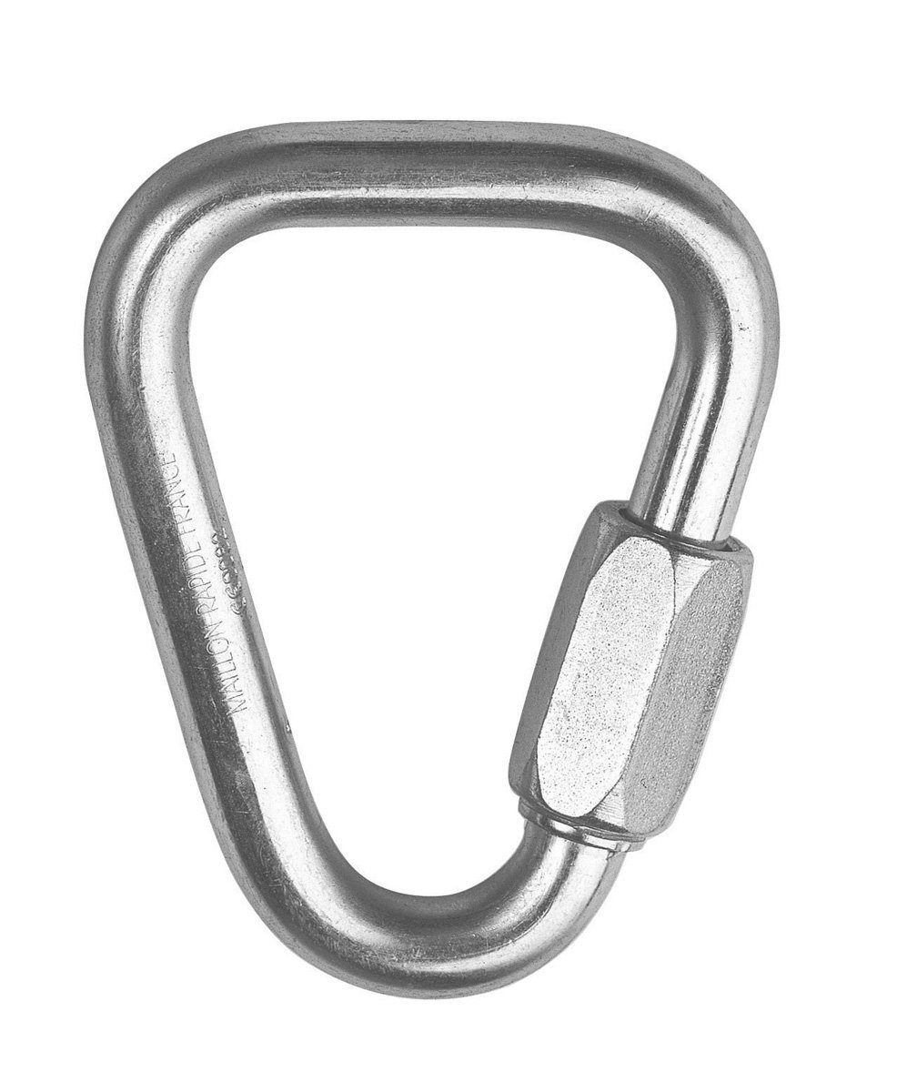MAILLON BIG DELTA 10 mm Çelik Karabina Üçgen Vidalı Zinc-Plated