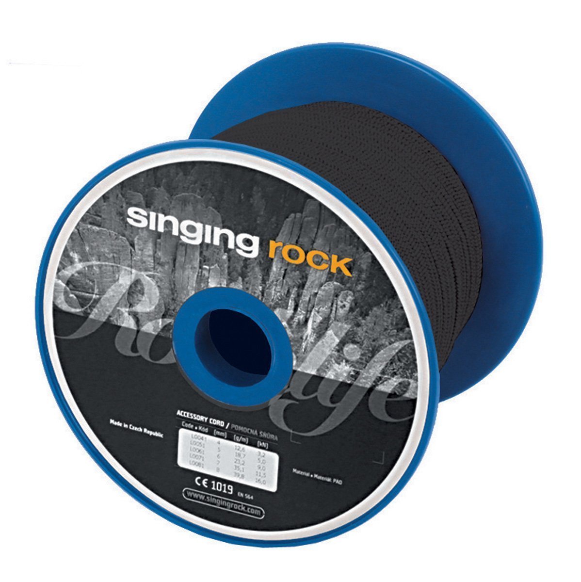 Accessory Cord 5 mm, 100m. Black Yardımcı İp Black