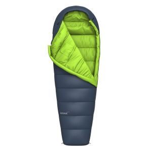 Hannah Bivak 240 Uyku Tulumu - Sol Midnight Navy/Lime Green