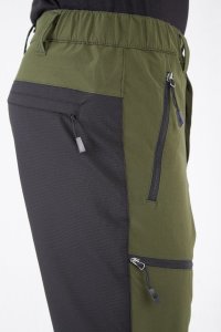 Alpinist Rugged Erkek Outdoor Pantolon Haki-Siyah