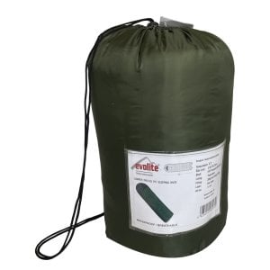 Evolite Camper Pro SQ Uyku Tulumu 0ºC Kırmızı