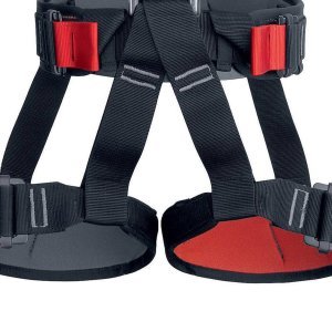 Tarzan Full Body Harness Black-Red
