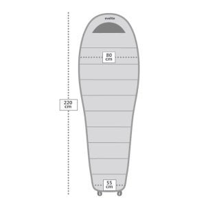 Evolite Ocean Pro -18ºC Uyku Tulumu