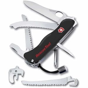 Victorinox 0.8623.MWN.3 RescueTool Siyah Hayat Kurtarma Çakısı