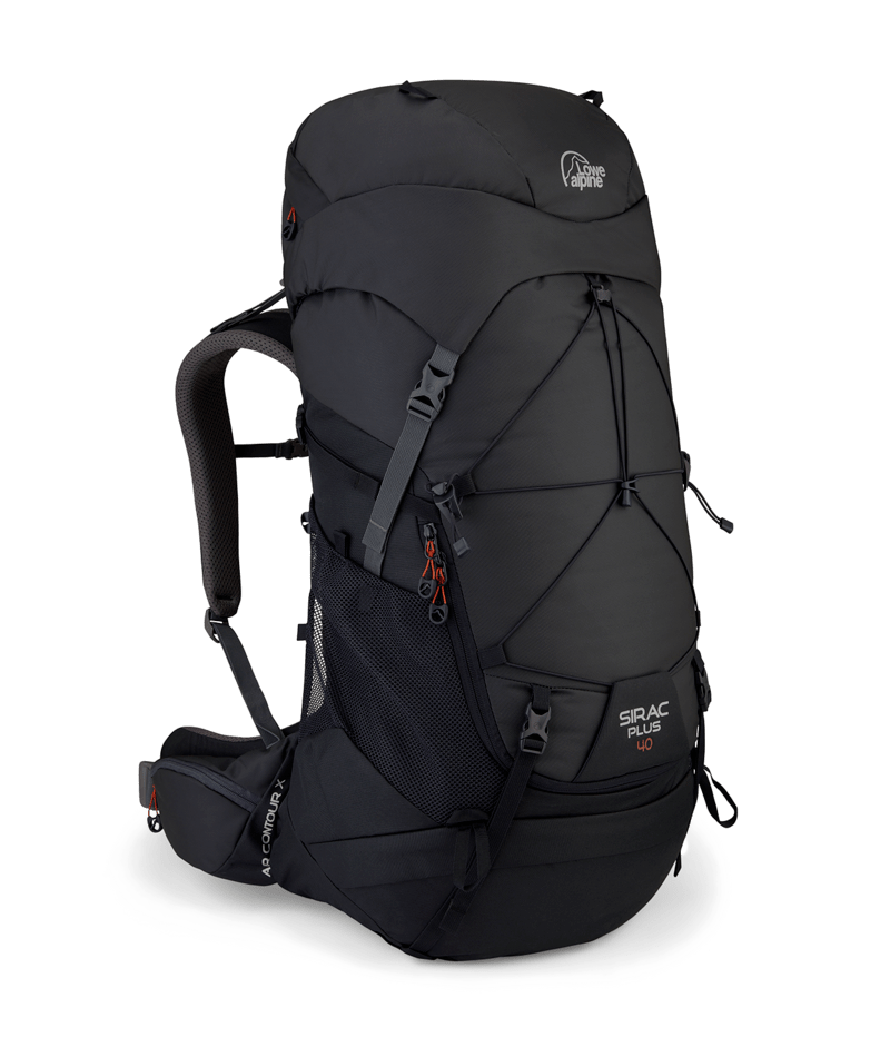 Lowe Alpine Sirac Plus 40 Kampçılık ve Dağcılık Çantası Abanoz
