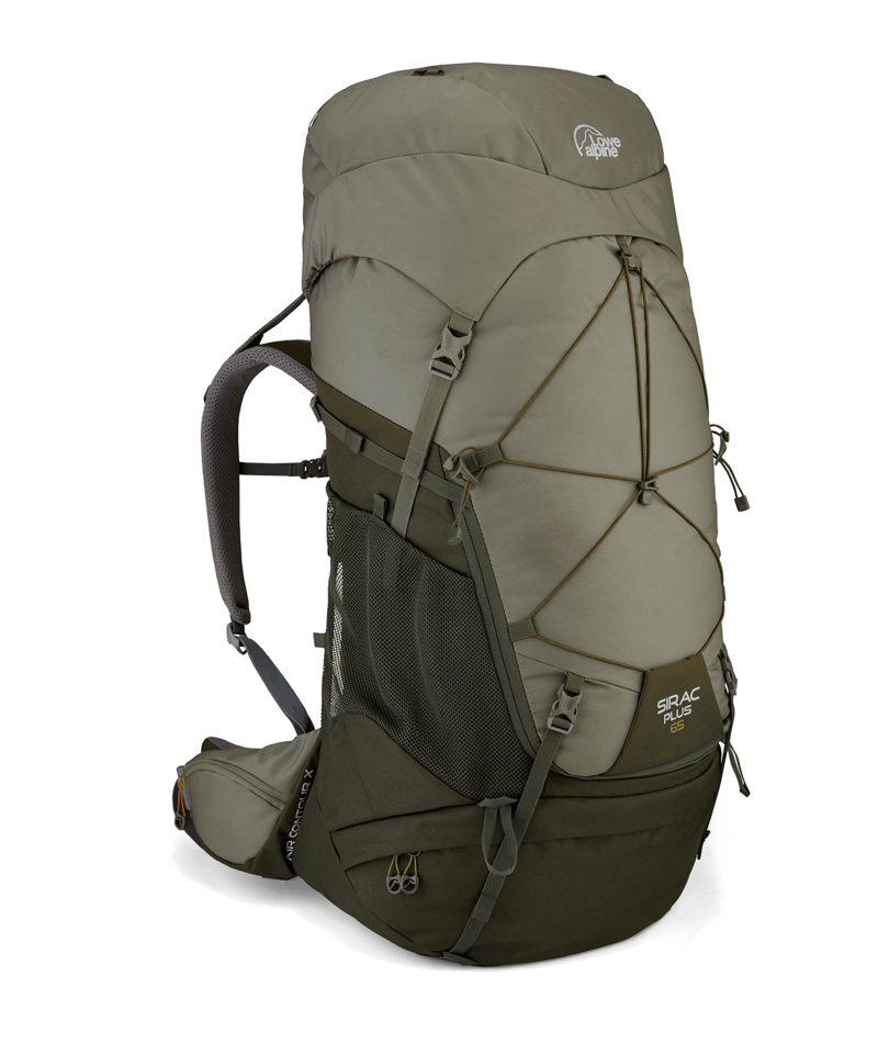 Lowe Alpine Sirac Plus 65 Kampçılık ve Dağcılık Çantası Açık Haki