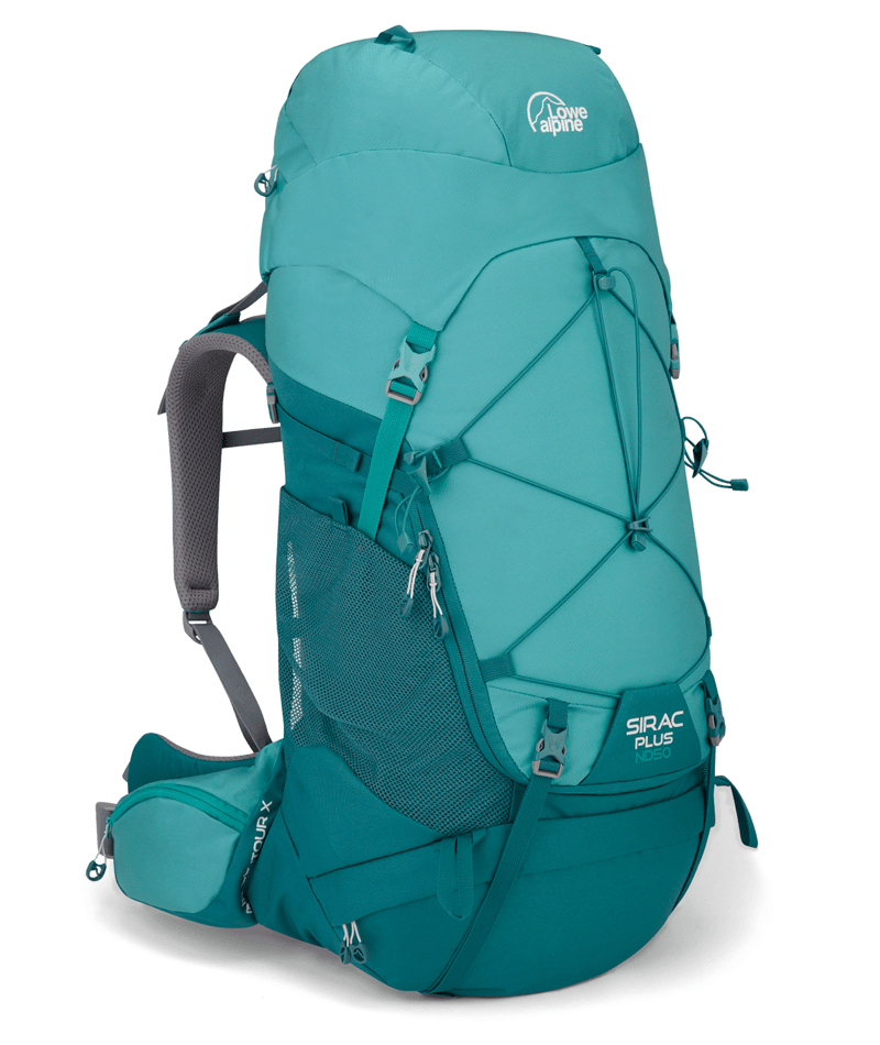 Lowe Alpine Sirac Plus ND50 Kadın Kampçılık ve Dağcılık Çantası Sagano Yeşili