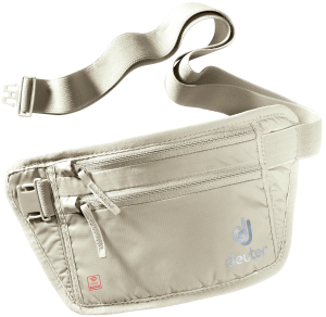 DEUTER Security Money Belt I Rfıd sand