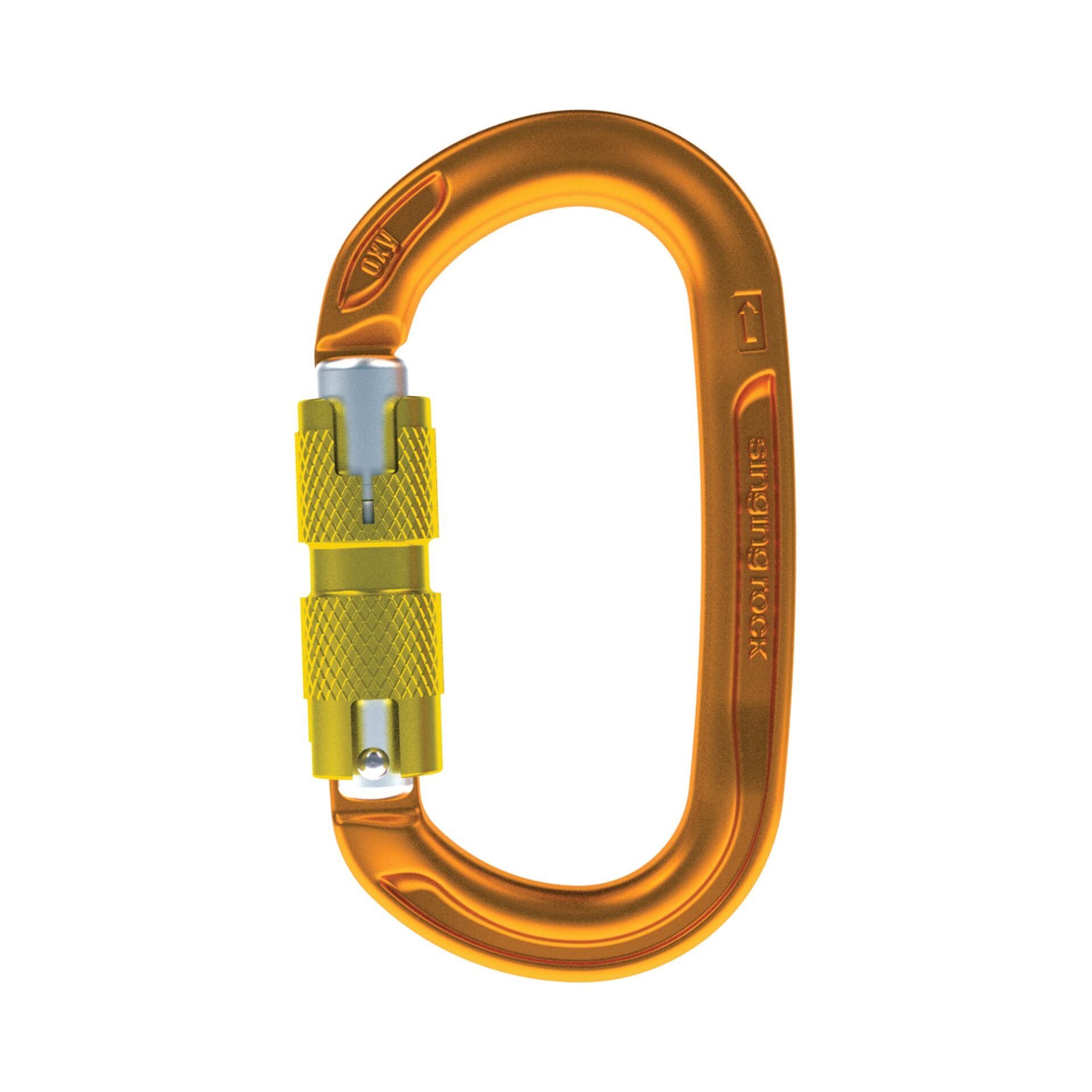 OXY TWL Kilitli Oval Karabina Gold