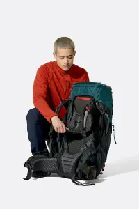 Rab Hyperon 80+10 Litre Dağcılık ve Kampçılık Çantası Fırtına Mavisi/Antrasit