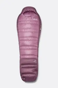 Rab Alpine -40°C Kadın Kuş Tüyü Uyku Tulumu Mor