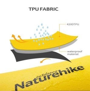 Naturehike 28 lt Su Geçirmez Sırt Çantası NH19S002 - Gri