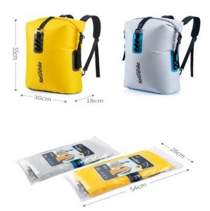 Naturehike 28 lt Su Geçirmez Sırt Çantası NH19S002 - Gri