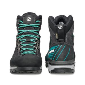 Scarpa MESCALITO TRK GTX WMN Kadın Bot Dark Anthracite-Tropical Green