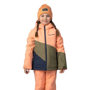 Hannah Kigali Jr Çocuk Kayak Mont cantaloupe/burnt olive