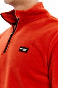 Champp Summit Yarım Fermuarlı Erkek Polar - Kiremit