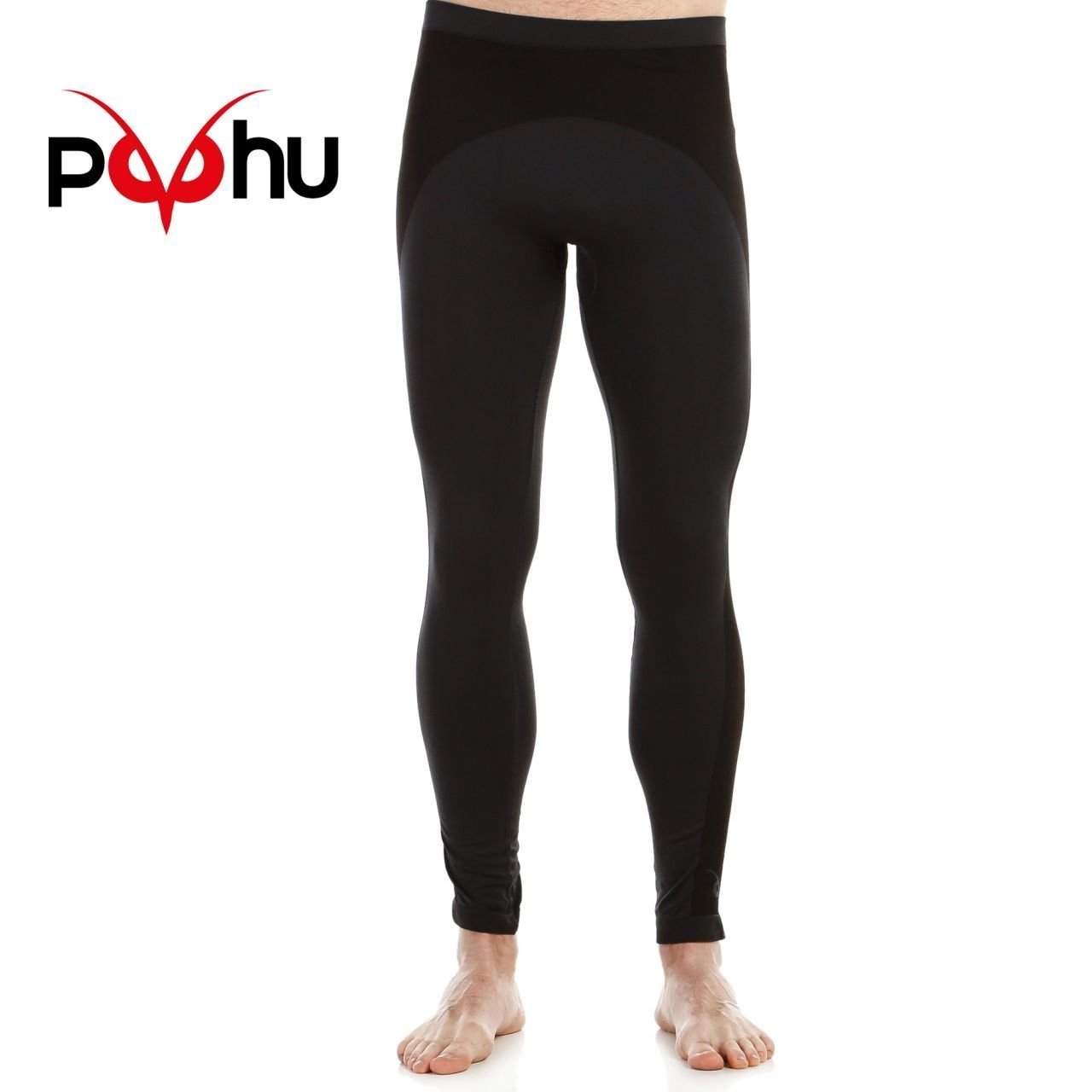 Puhu Erkek Termal İçlik Alt LXL - Siyah