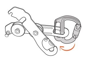 PETZL FREINO Z Alüminyum Karabina M042BA00