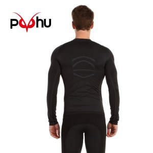 Puhu Erkek Termal İçlik Üst SM - Siyah