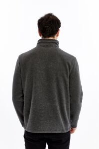 Champp Summit Yarım Fermuarlı Erkek Polar - Antrasit