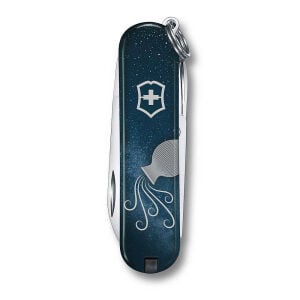 Victorinox 0.6223.2AQU Classic SD Zodiac Signs 58mm Çakı, Kova Burcu