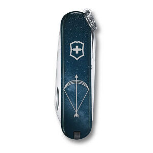 Victorinox 0.6223.2SAG Classic SD Zodiac Signs 58mm Çakı, Yay Burcu