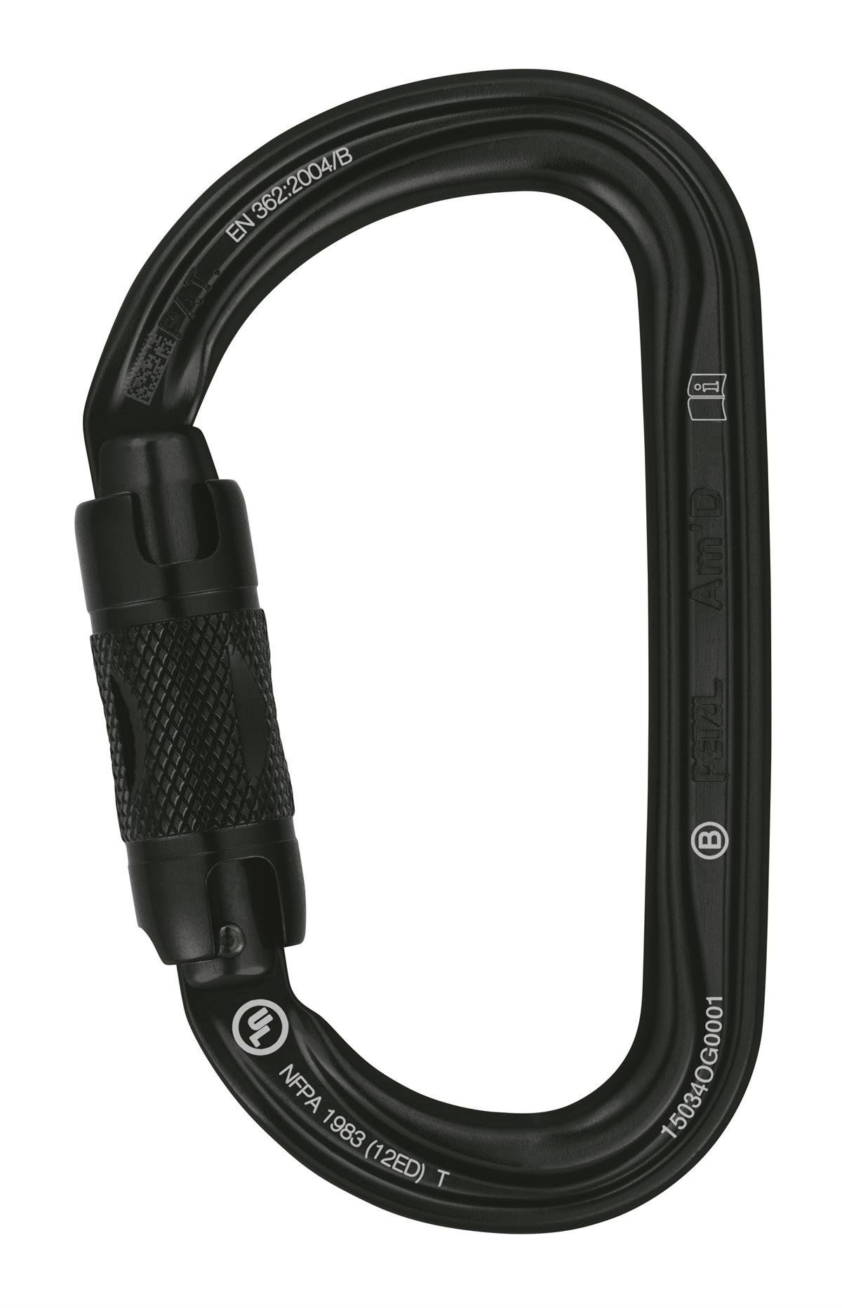 PETZL Am'D Alüminyum Triact Lock Karabina M34A TLN