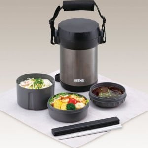 Thermos 1,3 Litre 3 Bölmeli Yemek Termosu