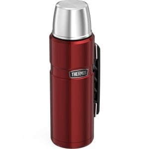 Thermos 1,2 Litre King Large Çelik Termos - Cranberry