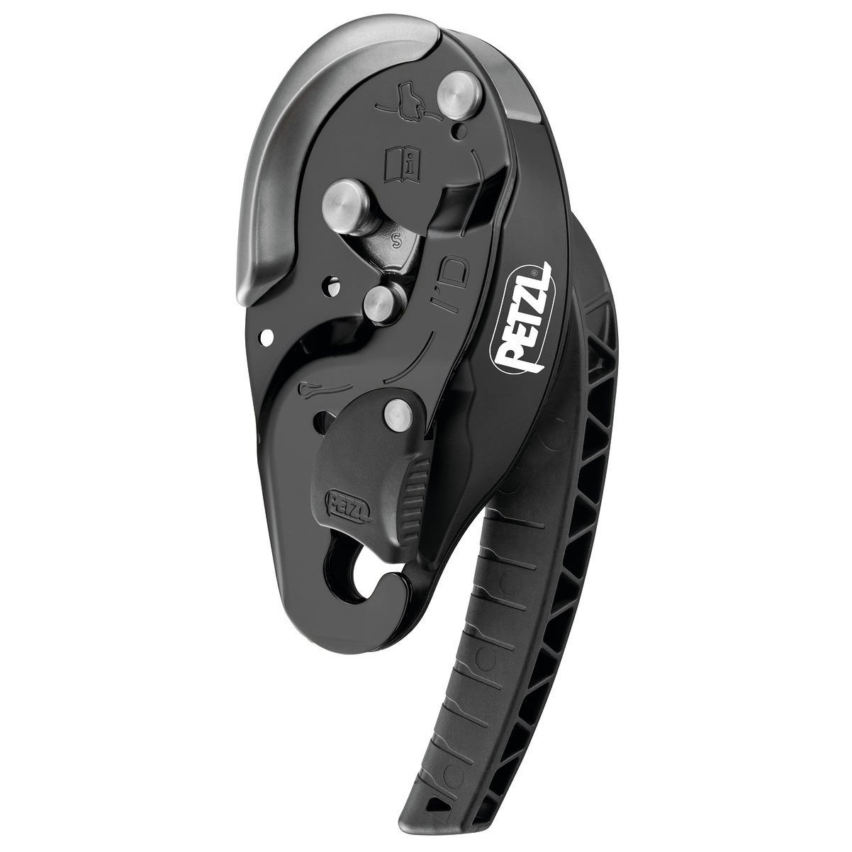 Petzl I'D S İniş Aleti D020AA01 Siyah