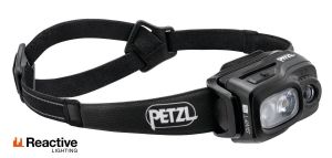 PETZL Swift RL Kafa Feneri E095BB01 (1100 Lümen) Siyah