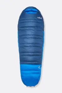 Rab Ascent Kuş Tüyü Uyku Tulumu (-49°C) Tempest Blue