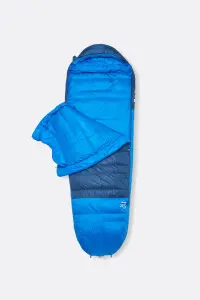 Rab Ascent Kuş Tüyü Uyku Tulumu (-49°C) Tempest Blue