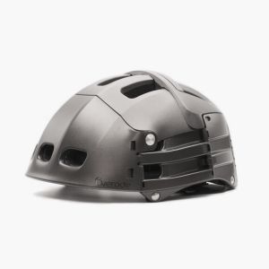 Overade Plixi Fit Katlanabilir Bisiklet/Scooter/Kaykay kaskı Gri - S-M