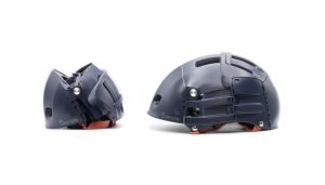 Overade Plixi Fit Katlanabilir Bisiklet/Scooter/Kaykay kaskı Mavi - S-M