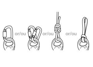 Petzl SPIN L1 Makara P001BA