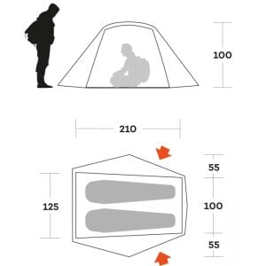 Ferrino Ultralight Blow 2 Çadır