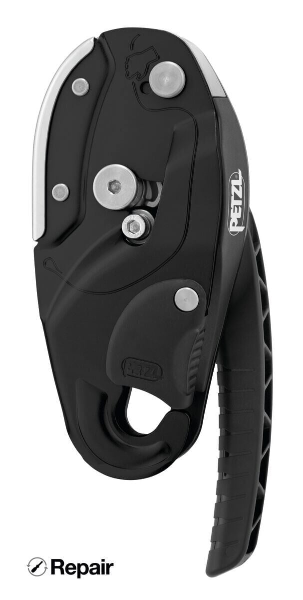 PETZL RIG® İniş Aleti (Tamir Edilebilir Versiyon ) D021BA00 Siyah