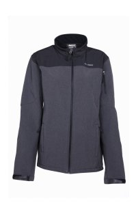 ALPİNİST Alpine Erkek Softshell Ceket Antrasit-Siyah