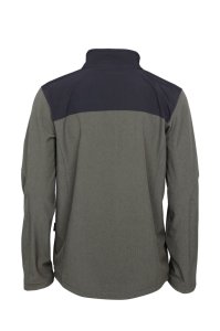ALPİNİST Alpine Erkek Softshell Ceket Haki-Siyah