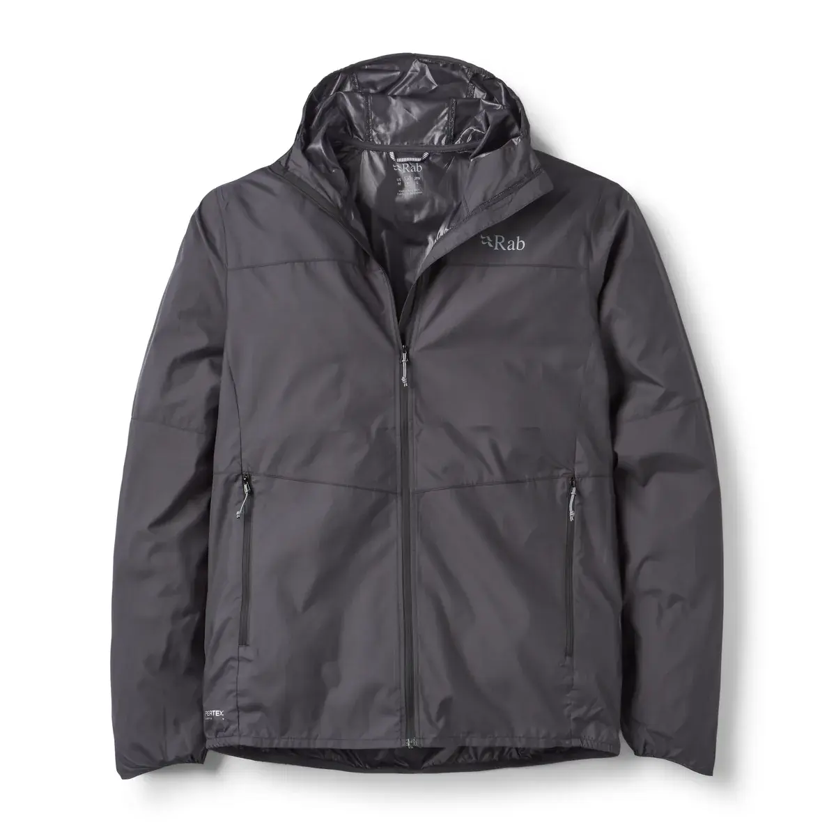 Rab Windgather Hoody Black