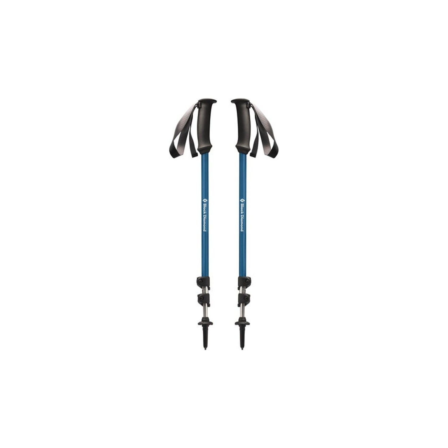 BLACK DIAMOND TRAIL EXPLORER 3 TREK POLES OUTDOOR BATON 58-130 CM Ultra Blue