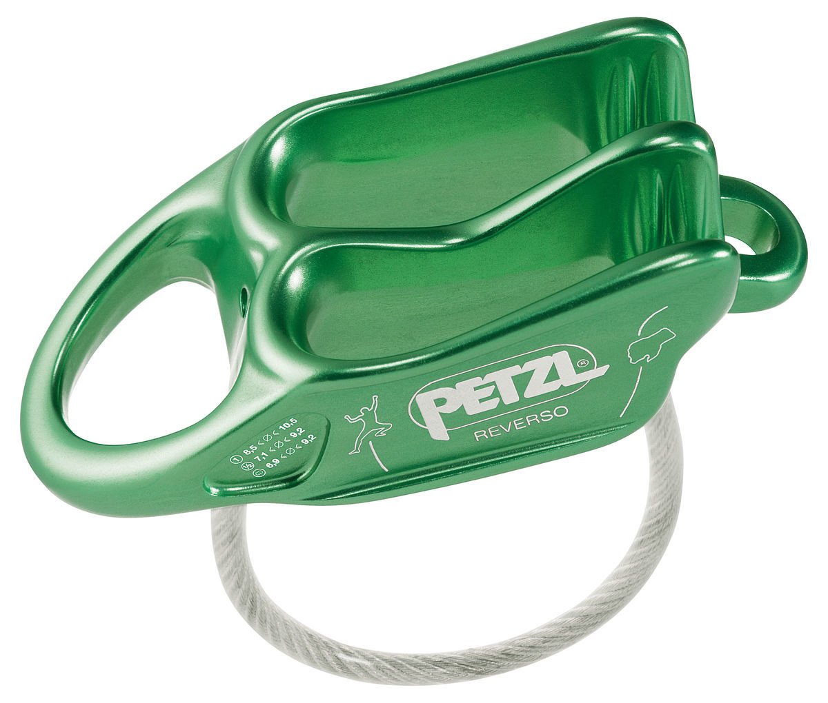 Petzl Reverso Emniyet ve İniş Aleti D017AA Yeşil
