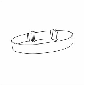 Petzl Actik ve Actik Core için Yedek Kafa Bandı E099CA00