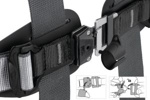 PETZL Swan EasyFit Steel Emniyet Kemeri - Çelik - C062AA00