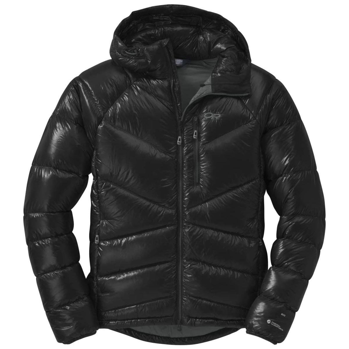 OR Men's Incandescent Hooded Down Jacket BLACK
