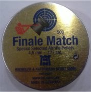 H&N FINALE MATCH 4.5 CAL HAVALI TÜFEK SAÇMASI