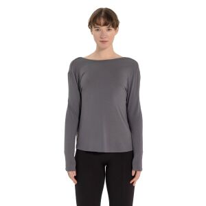 Inguz Sırt Detay Uzun Kollu Modal Yoga T-Shirt